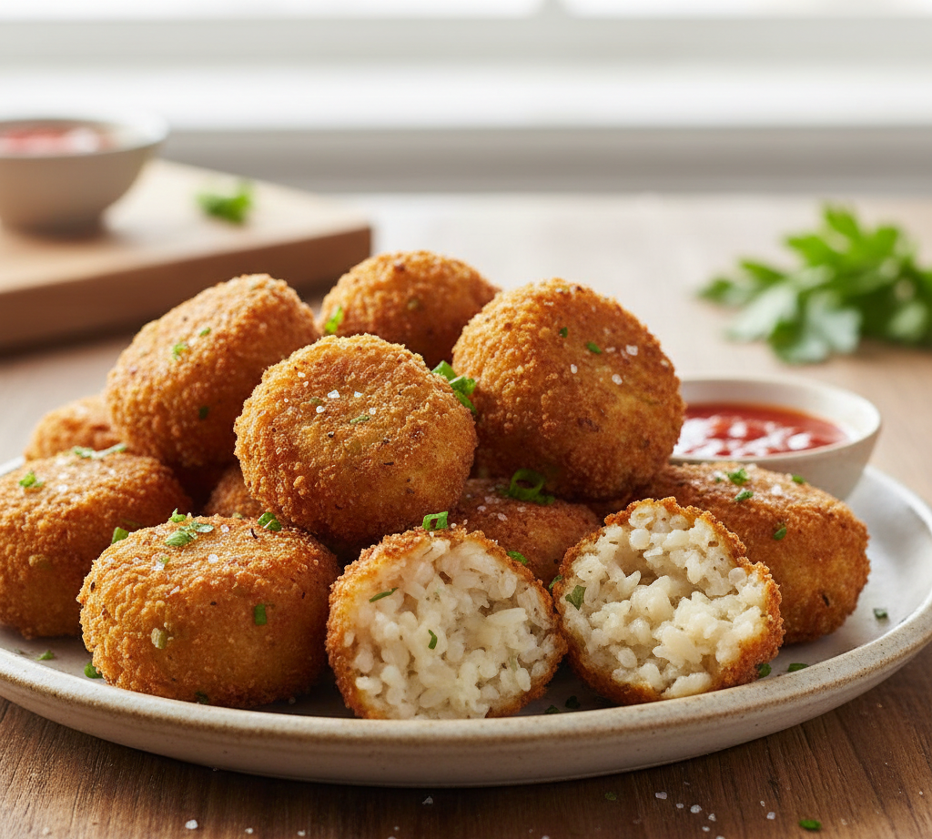 Bolinho de arroz simples