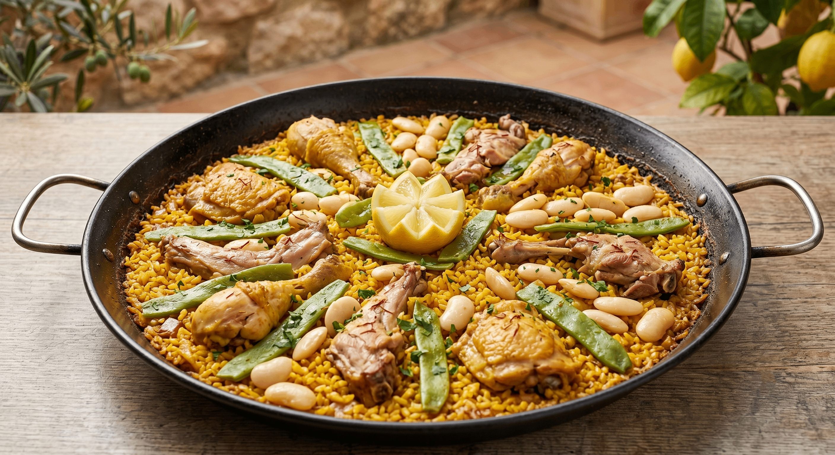 Paella Valenciana Espanhola