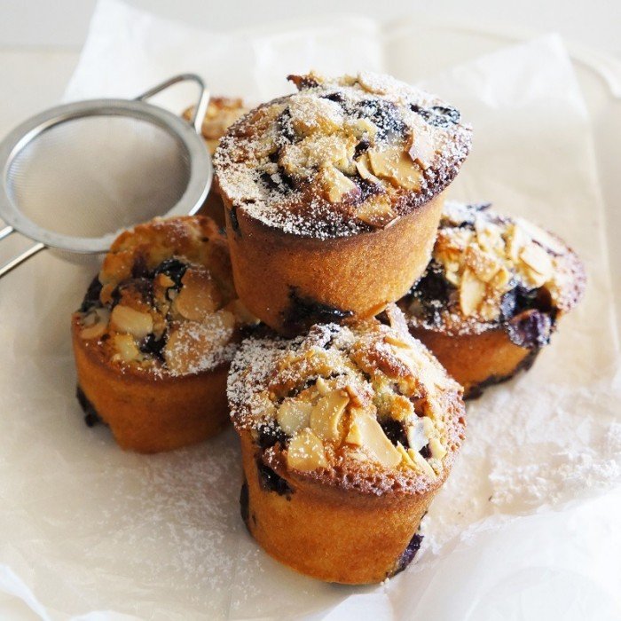 Muffins Integrais de Farelo de Trigo e Passas