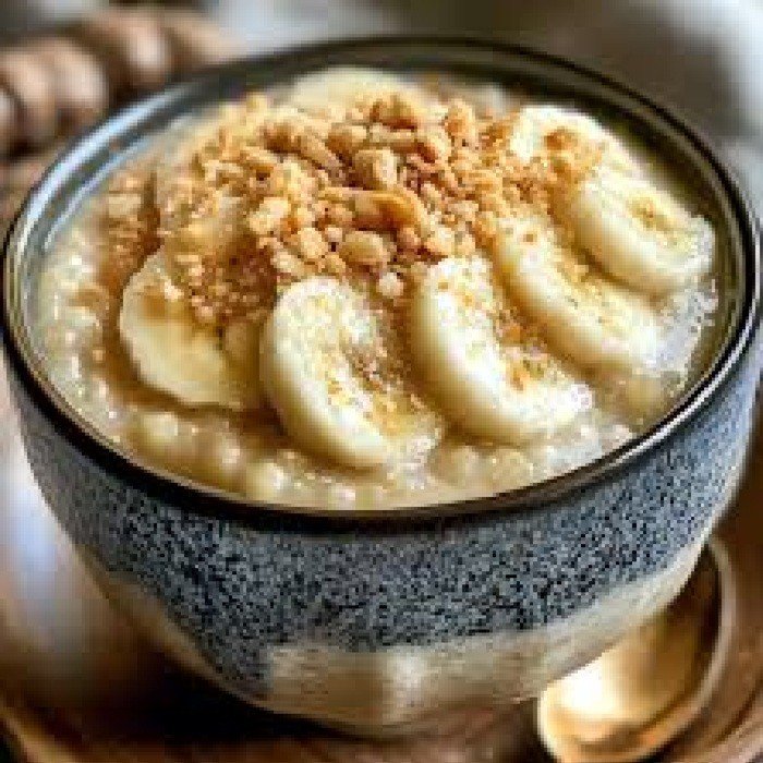 Pudim Cremoso de Tapioca com Baunilha
