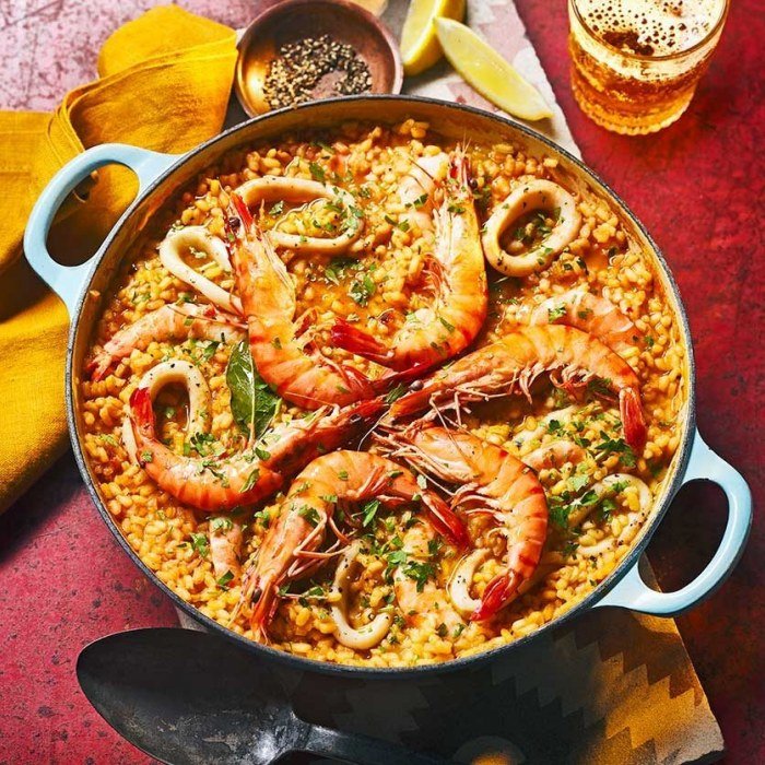 Arroz Cremoso de Frutos do Mar com Açafrão