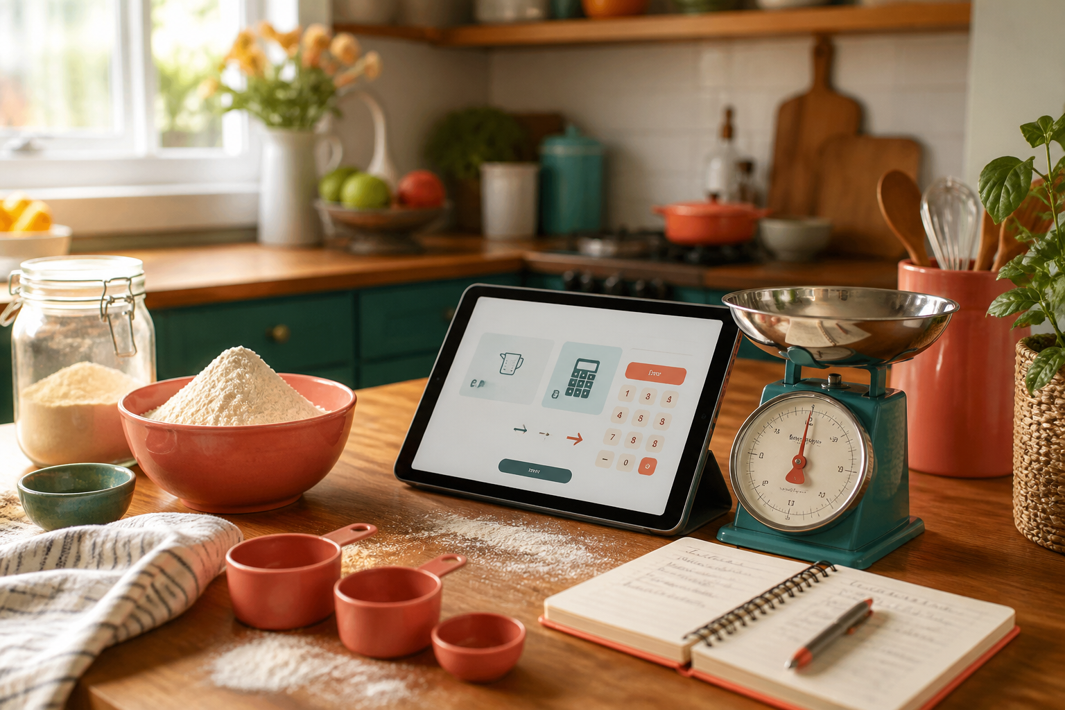Ferramentas culinárias: conversor de medidas, calculadora de custos e substituição de ingredientes